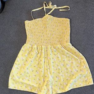 Lily Rose halter top romper. NWT